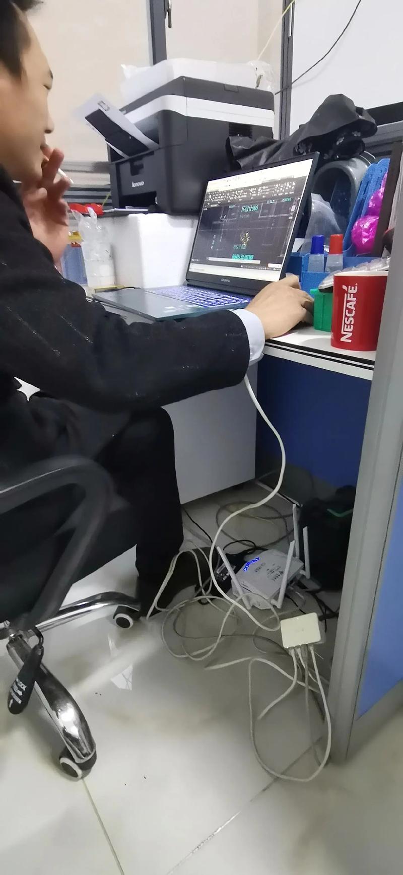 工厂办公室内部网络组建及打印机共享服务成功交付